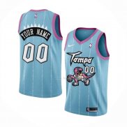 Maillot Toronto Raptors Personnalise Ville 2020-21 Rosa Bleu