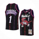 Maillot Toronto Raptors Tracy McGrady NO 1 Mitchell & Ness 1998-99 Noir