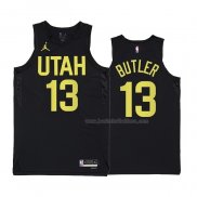 Maillot Utah Jazz Jared Butler NO 13 Statement 2022-23 Noir