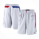 Short Los Angeles Clippers Association 2018 Blanc