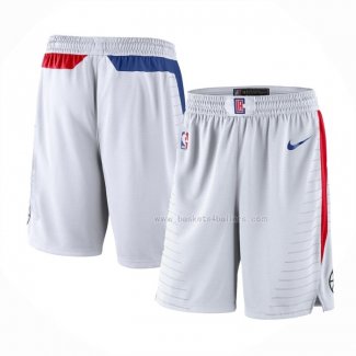 Short Los Angeles Clippers Association 2018 Blanc