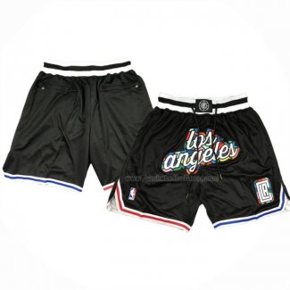 Short Los Angeles Clippers Ville Just Don 2022-23 Noir