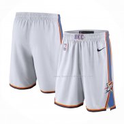 Short Oklahoma City Thunder 2017-18 Blanc