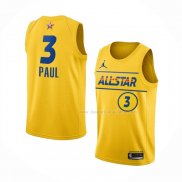 Maillot All Star 2021 Phoenix Suns Chris Paul NO 3 Or