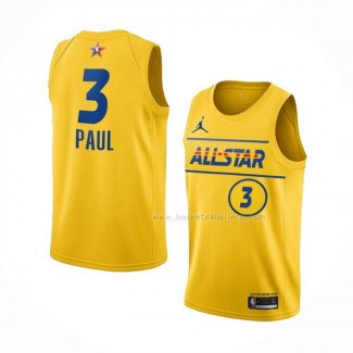 Maillot All Star 2021 Phoenix Suns Chris Paul NO 3 Or