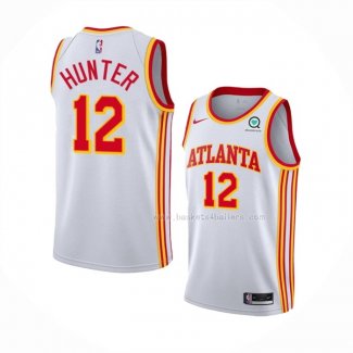 Maillot Atlanta Hawks De'andre Hunter NO 12 Association 2020-21 Blanc