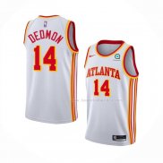 Maillot Atlanta Hawks Dewayne Dedmon NO 14 Association 2020-21 Blanc