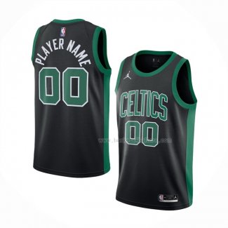 Maillot Boston Celtics Personnalise Statement Noir