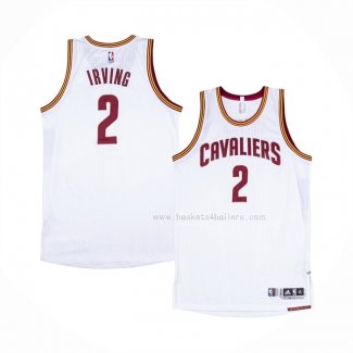 Maillot Cleveland Cavaliers Kyrie Irving NO 2 Retro Blanc