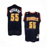 Maillot Denver Nuggets Dikembe Mutombo NO 55 Retro Noir2