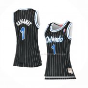 Maillot Femme Orlando Magic Penny Hardaway NO 1 Icon 2017-18 Noir