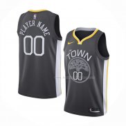 Maillot Golden State Warriors Personnalise Statement Gris