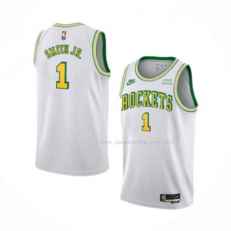 Maillot Houston Rockets Jabari Smith JR. NO 1 Classic 2022-23 Blanc