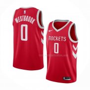 Maillot Houston Rockets Russell Westbrook NO 0 Icon 2018-19 Rouge