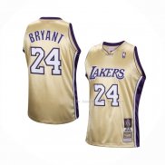 Maillot Los Angeles Lakers LeBron James NO 24 Hardwood Classics Hall of Fame 2020 Or