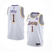 Maillot Los Angeles Lakers Trevor Ariza NO 1 Association 2021-22 Blanc