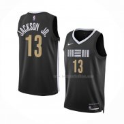 Maillot Memphis Grizzlies Jaren Jackson JR. NO 13 Ville 2023-24 Noir