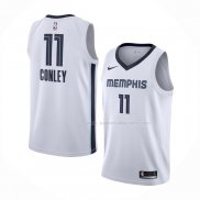 Maillot Memphis Grizzlies Mike Conley NO 11 Association Blanc