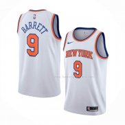 Maillot New York Knicks RJ Barrett NO 9 Association 2019-20 Blanc