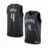 Maillot Orlando Magic Jalen Suggs NO 4 Ville 2022-23 Noir