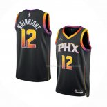 Maillot Phoenix Suns Ish Wainright NO 12 Statement 2022-23 Noir