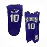 Maillot Sacramento Kings Mike Bibby NO 10 Mitchell & Ness 2001-02 Volet