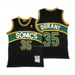 Maillot Seattle Supersonics Kevin Durant NO 35 Mitchell & Ness 2007-08 Noir