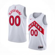 Maillot Toronto Raptors Personnalise Association 2020-21 Blanc