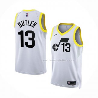 Maillot Utah Jazz Jared Butler NO 13 Association 2022-23 Blanc