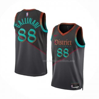 Maillot Washington Wizards Danilo Gallinari NO 88 Ville 2023-24 Noir