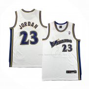 Maillot Washington Wizards Michael Jordan NO 23 Retro Blanc