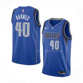 Maillot Dallas Mavericks Harrison Barnes NO 40 Icon Bleu