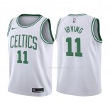 Maillot Enfant Boston Celtics Kyrie Irving NO 11 2017-18 Blanc