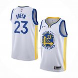 Maillot Golden State Warriors Draymond Green NO 23 Association 2019-20 Blanc