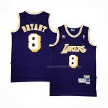 Maillot Los Angeles Lakers Kobe Bryant NO 8 Retro Volet