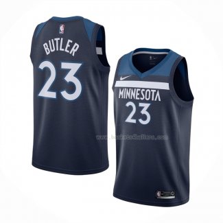 Maillot Minnesota Timberwolves Jimmy Butler NO 23 Icon Bleu