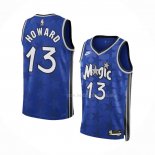 Maillot Orlando Magic Jett Howard NO 13 Classic 2023-24 Bleu