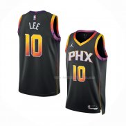 Maillot Phoenix Suns Damion Lee NO 10 Statement 2022-23 Noir