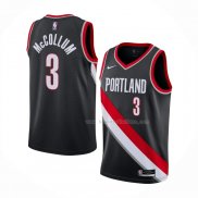 Maillot Portland Trail Blazers C.j. Mccollum NO 3 Icon 2020-21 Noir