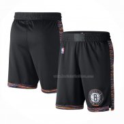 Short Brooklyn Nets Ville 2019 Noir