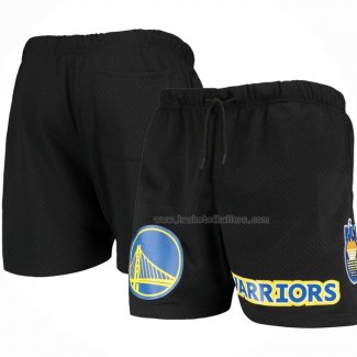 Short Golden State Warriors Pro Standard Mesh Capsule Noir