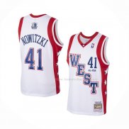 Maillot All Star 2004 Dirk Nowitzki NO 41 Blanc