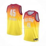 Maillot All Star 2023 Utah Jazz Donovan Mitchell NO 45 Orange