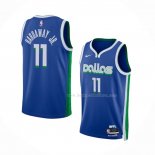 Maillot Dallas Mavericks Tim Hardaway JR. NO 11 Ville 2022-23 Bleu