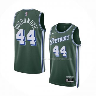 Maillot Detroit Pistons Bojan Bogdanovic NO 44 Ville 2022-23 Vert