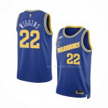 Maillot Golden State Warriors Andrew Wiggins NO 22 Classic 2022-23 Bleu