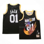 Maillot Houston Rockets x Cactus Jack NO 01 Noir