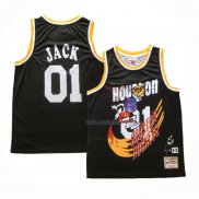 Maillot Houston Rockets x Cactus Jack NO 01 Noir