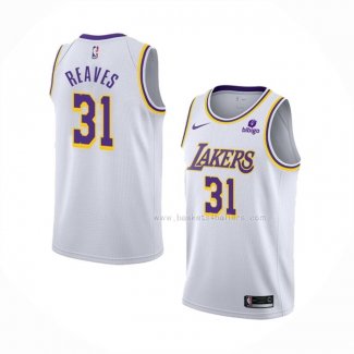 Maillot Los Angeles Lakers Austin Reaves NO 31 Association 2021-22 Blanc