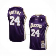 Maillot Los Angeles Lakers LeBron James NO 24 Hardwood Classics Hall of Fame 2020 Volet